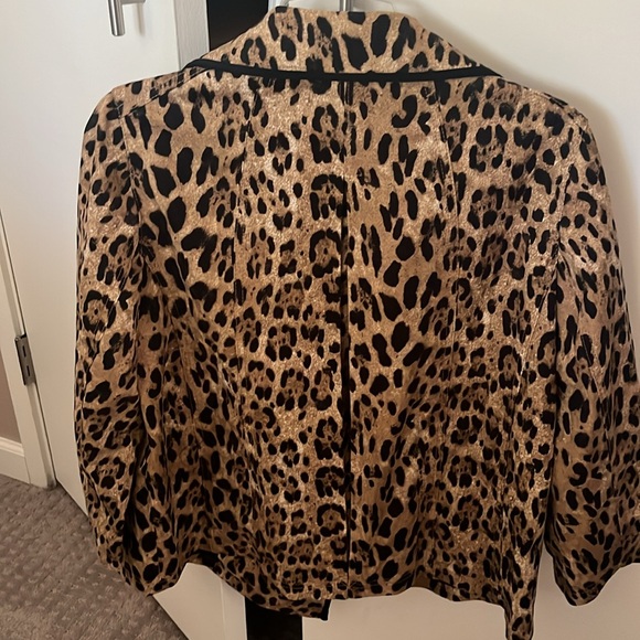 WHBM SWING LEOPARD COAT BNWT 12 - Picture 3 of 10